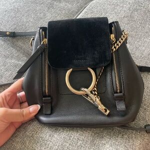 Chloe mini Faye backpack